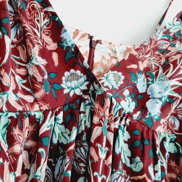 Gorgeous Free People Neutrals Floral Midi Maxi Dress Small - Picture 8 of 16